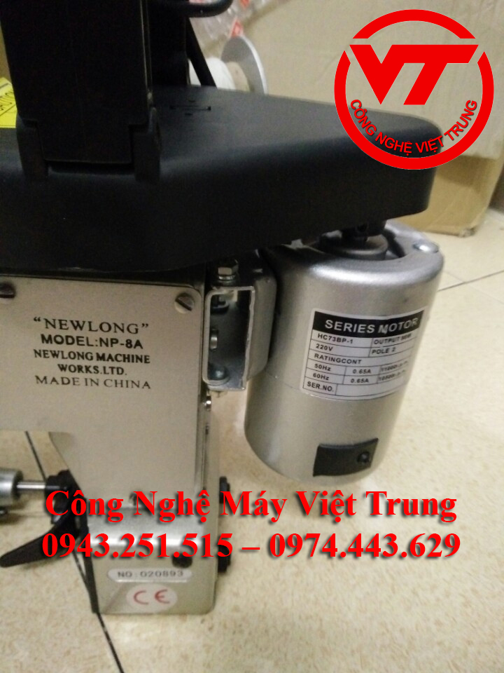 Máy khâu bao Newlong NP-8A(1 kim, 2 chỉ)(VT_KB02) Việt Trung (Ảnh 5)
